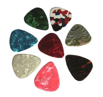 

100pcs/lot Thin 0.46mm/ 0.71mm/0.96mm Acoustic Electric Guitar Picks guitar accessories parts Musical instrument