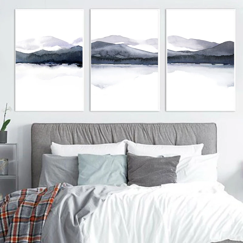 Us 2 97 50 Off Minimalist Abstract Art Canvas Painting Modern Wall Pictures For Living Room Watercolor Pastel Poster And Prints Home Decor In