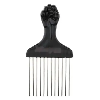 

Stainless Steel Salon Hair Cutting Styling Hairdressing Barbers Brush Comb Anti-static Wig Care Tool