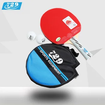 

RITC 729 Friendship 2010# Pips-In Table Tennis Racket with Case for PingPong