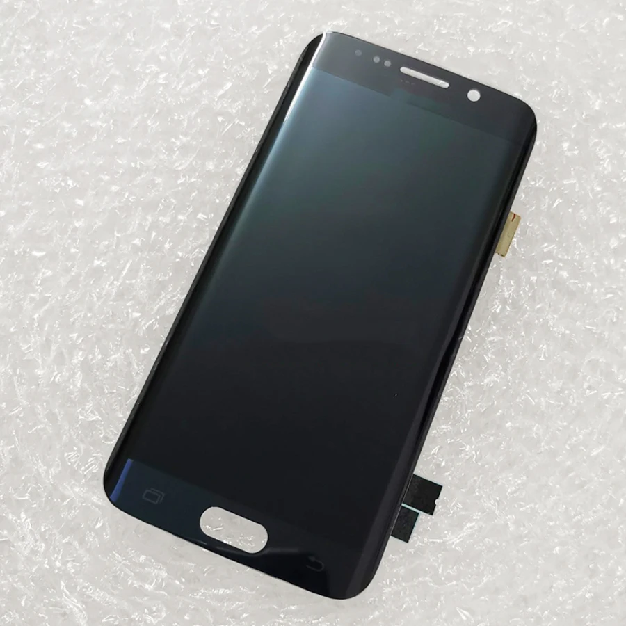 AMOLED LCDs для Samsung Galaxy S6 Edge ЖК-дисплей G925 G925F G925I с рамкой сенсорный дигитайзер экран