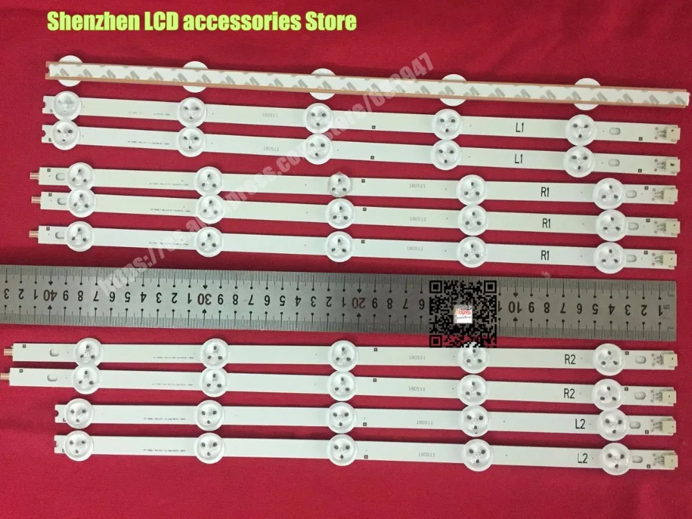 10 шт./лот для LG 42 дюймоый ТВ LG 4" дюймов Подсветка полосы 42LN5400 42LN5300 R1+ L1 = 6 шт. R2+ L2 = 4 предмета в комплекте