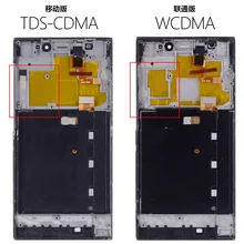TDS-CDMA WCDMA Дисплей для XIAOMI Mi3 в сборе с тачскрином на рамке 5.0'' черный
