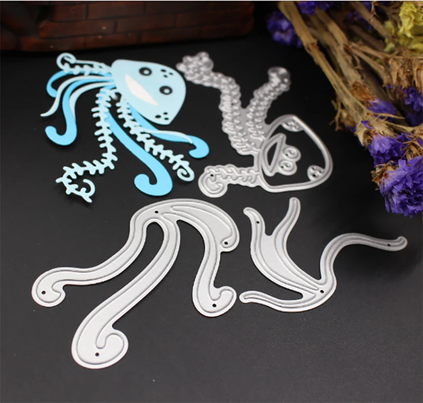 

ZhuoAng Cute octopus cutting/DIY Paper Card Craft Embossing Die Cut DIY scrapbooking Die cutting machine