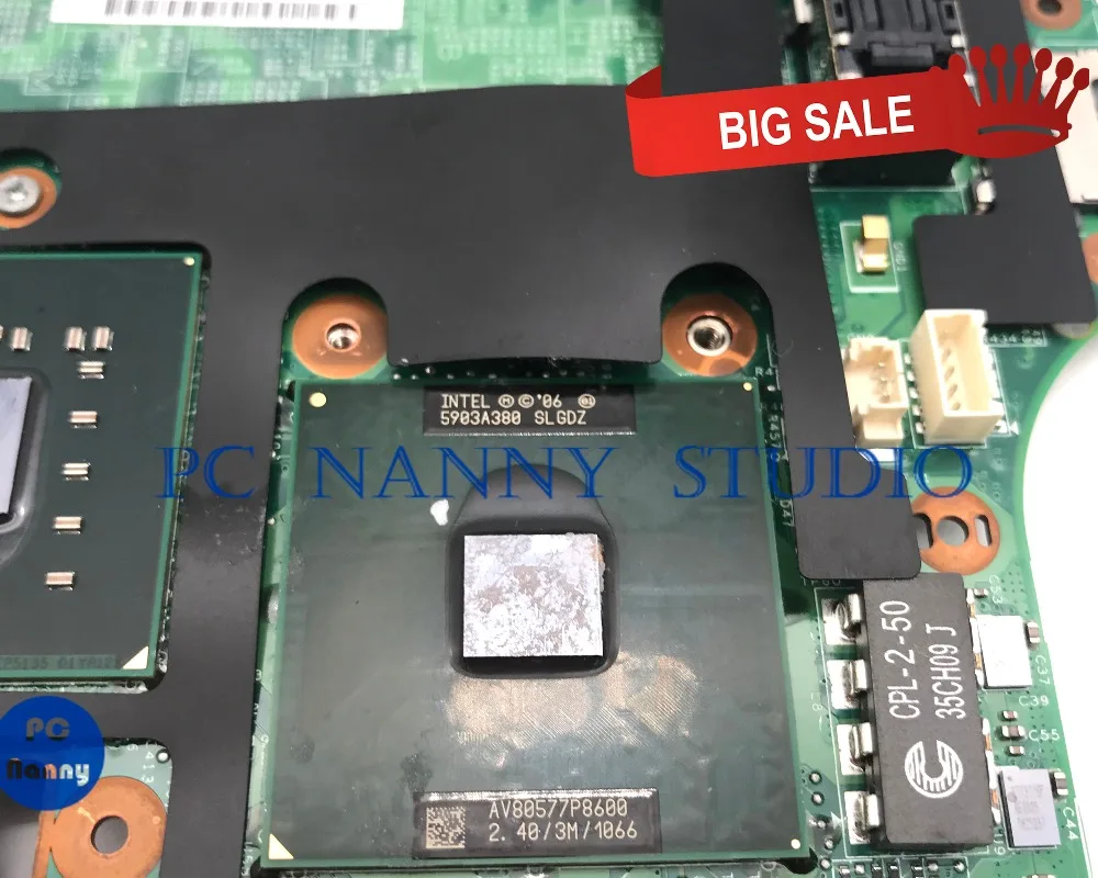Материнская плата PCNANNY 04W6755 04W6766 для Lenovo Thinkpad X200 материнская ноутбука P8600 DDR3 48.47Q06.031