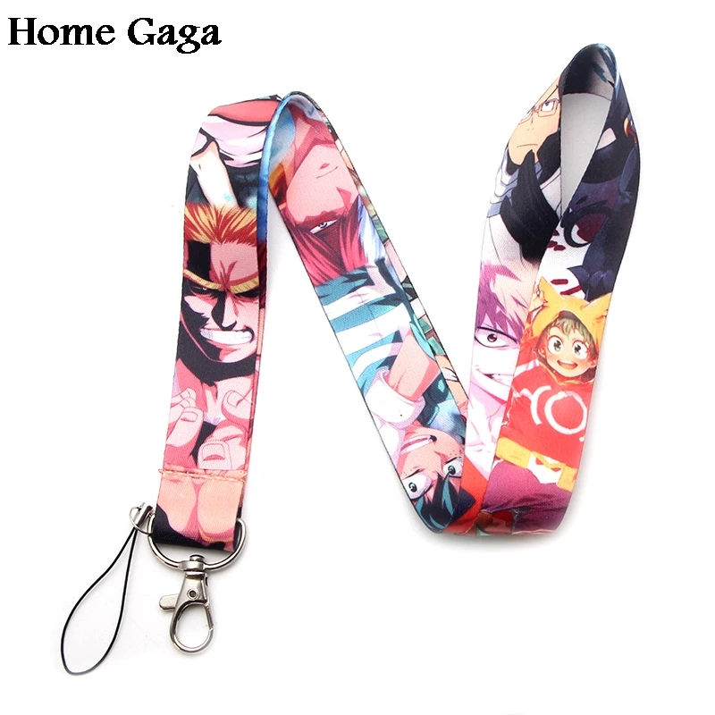 Homegaga cool hero Мультяшные шнурки neck ремешки для телефонов ключей bead id держатель карт