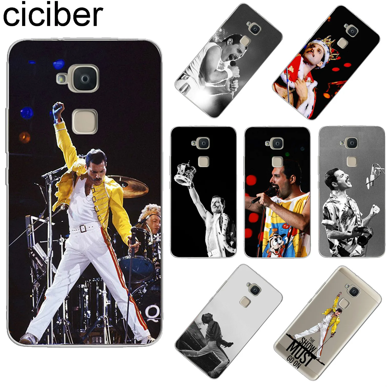 

ciciber For BQ Aquaris U2 C U X5 V VS X2 X M Plus Lite Pro Soft TPU Phone Case For BQ E5s M5 M5.5 E4.5 M4.5 Freddie Mercury Capa