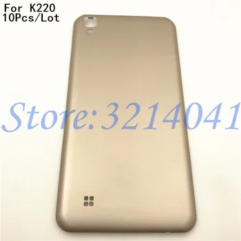 

10Pcs/Lot 5.3 inches Battery Back Cover For LG X Power K220DS K220 Battery Back Cover Housing case Rear Door With Logo