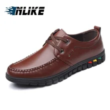 INLIKE/мужская повседневная кожаная обувь; лоферы; Мужская обувь; Качественная обувь; мужская обувь на плоской подошве; Лидер продаж; Мокасины