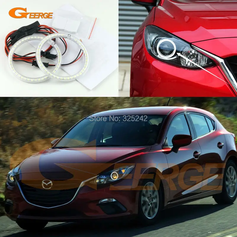 For Mazda 3 Mazda3 Axela 2014 2015 2016 HALOGEN PROJECTOR HEADLIGHT