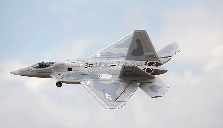 Электрический rc реактивный самолет F22 64 мм RTF готов к полету, без батареи