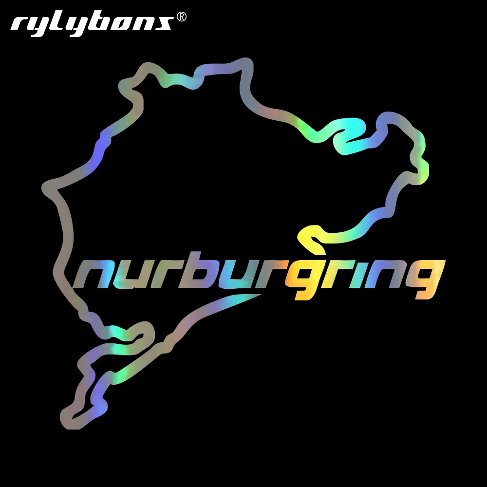 Aliexpress.com : Buy 14*12.5cm Nurburgring racing track Car Sticker ...