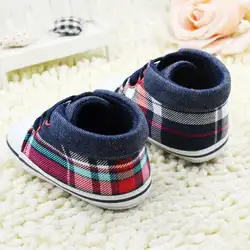 Шикарные детские первые ходоки обувь на шнуровке мягкая подошва кроватки обувь тапки 3 Размеры