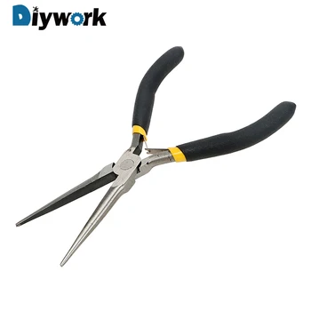 

DIYWORK Long Nose Pliers Wire Cutter Multi-function Stripping Electrician Repair Tools Hand Tools Cutting Clamping