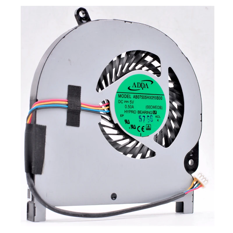 

Original AB07505HX050B00 DC5V 0.50A Toshiba notebook built-in CPU cooling fan