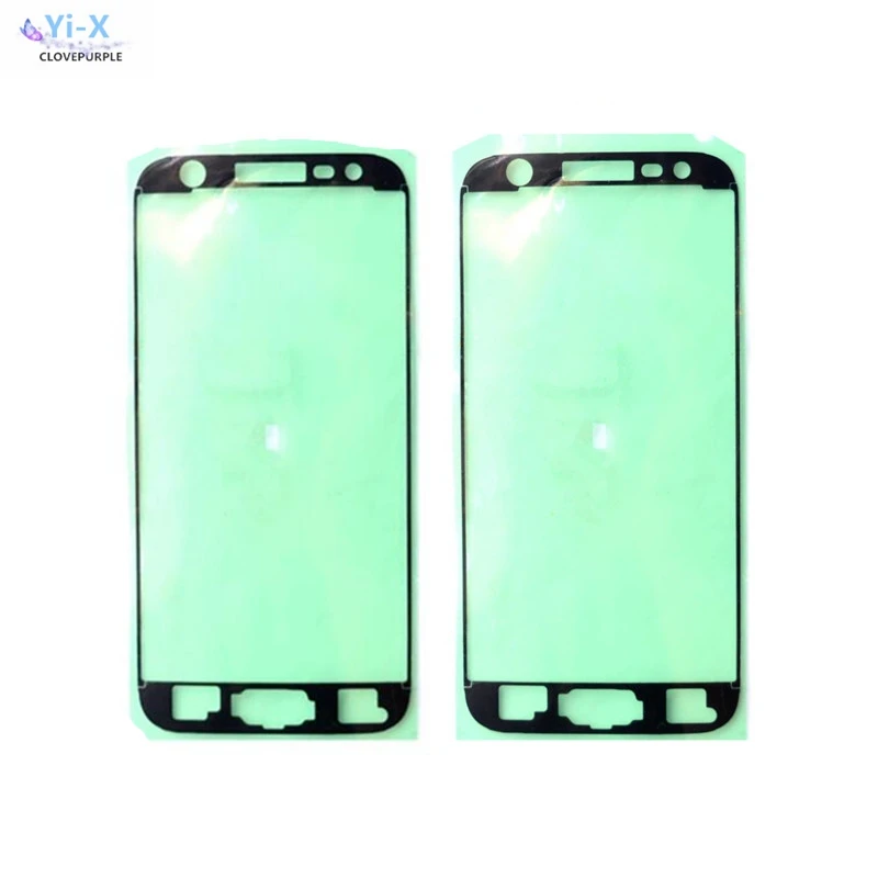 Клейкая наклейка для переднего корпуса 2 шт. рамка сенсорного ЖК экрана Samsung Galaxy J2