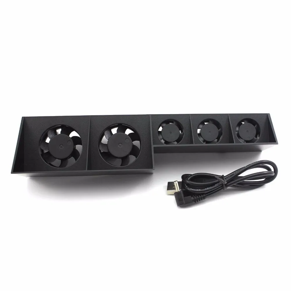 Vertical-Controller-Charger-Do``ck-Stand-USB-Cooling-Super-Turbo-5-Fan-Cooling-for-Sony-PS4-Playstation