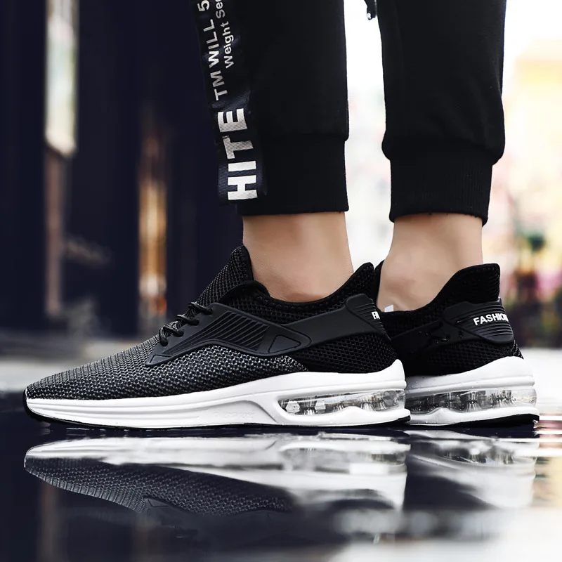 Résistant Casual Course Léger Maille Grey Black Profonde Respirant De grey Hommes Peu Sapphire Sneakers L'usure Absorbant À Bouche Choc Chaussures black L4j35RAq