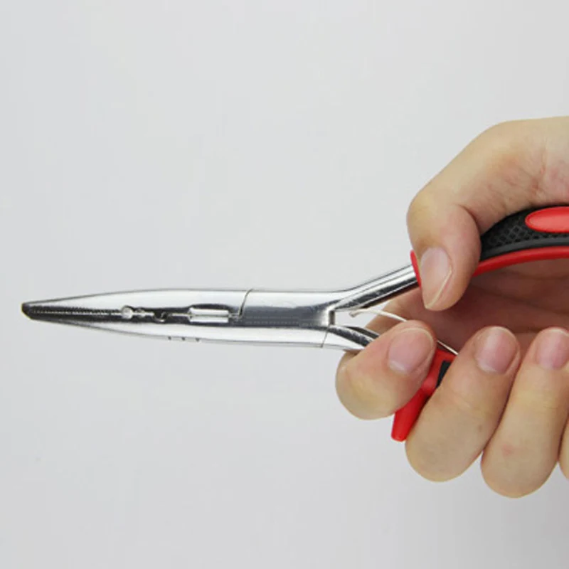 

1Pc Stainless Steel Fishing Pliers Scissors Line Cutter Hook Remover Tools TOP
