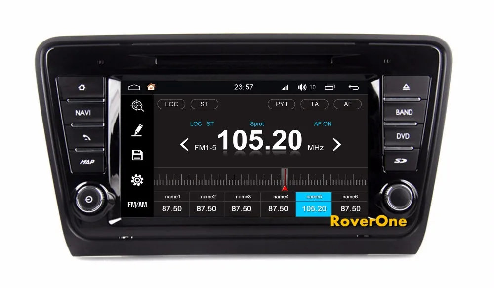 Perfect RoverOne S200 Android 8.0 Car Multimedia Player For Skoda Octavia Autoradio DVD Radio Stereo GPS Navigation Sat Navi Bluetooth 14