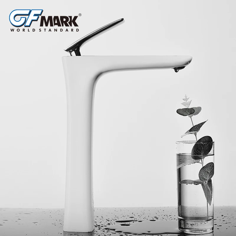 GFmark высококачественный кран современный латунный Смеситель для раковины краны