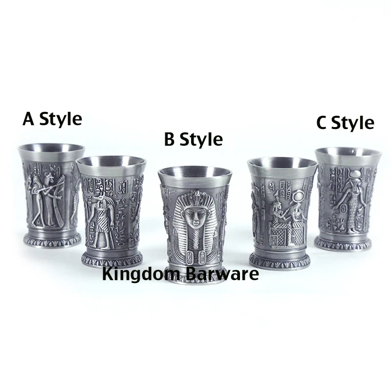 1PCS 40ml Creative Ancient Egypt Shot Glass Bar Accessoriesin Shot