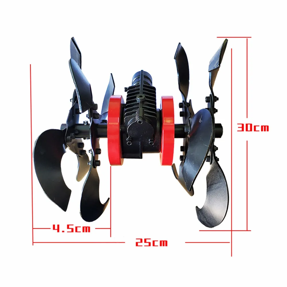 Садовый культиватор прополки колеса, сельскохозяйственный инструмент кусторез травы колеса, кусторез части, рычаг запасные части садовый культиватор