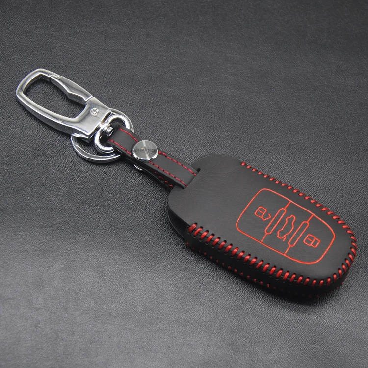 Truck Leather car Key case key cover for Intelligent Pack A6l A4L Q3 Q5 Q7 A1 A3 A4 A5 Female a6a7a8 | Автомобили и мотоциклы