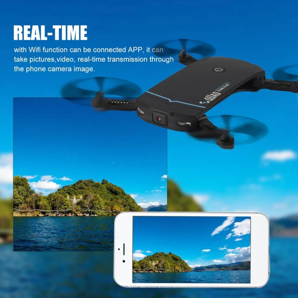 sin Cámara en de Quadcopter RC Mini con helicóptero descuento Real Plegable Último 3D Stop118 GTENG tiempo Wifi FPV Flips Selfie Drone altitud 10 sin Cámara en de 10