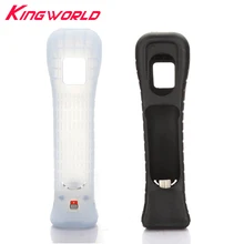 10 шт. Высокое качество силиконовый чехол кожного покрытия для nintendo wii Пульт дистанционного управления Contoller без движения плюс