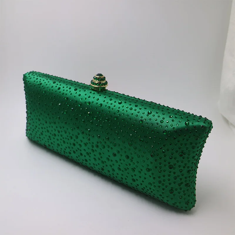 Green as photo Nuphia Для женщин вечерние металлический расшитая кристаллами Сумочка-клатч вечерние сумки свадьбы свадебный мешок плеча сумки из натуральной кожи на ремешке клатч кошелек Красного/розового/голубого цвета - Цвет: Green as photo