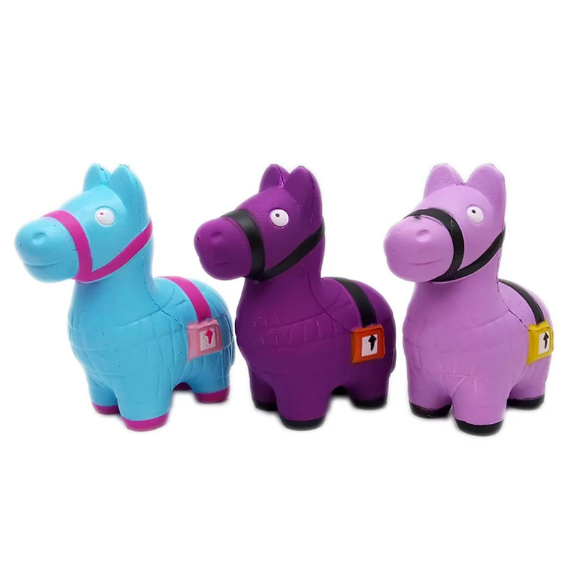 Greatest  New Cute Alpaca Squishy Slow Rising Simulation Animal Soft Squeeze Toy Stress Relief Toys Fun Colle