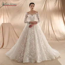 Robe de soiree Новое поступление свадебное платье цвета шампанского Свадебные платья Реальные фотографии