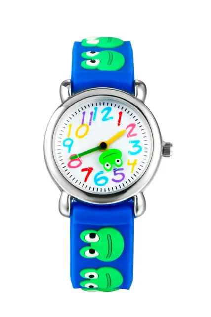 new fashion frog cartoon watch kids watches children boy cool 3d rubber strap qu new fashion frog cartoon watch kids watches children boy cool 3d rubber strap qu