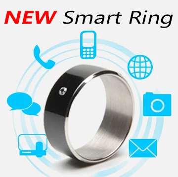 Black white Smart Rings Wear Jakcom new technology Magic jewelry For HTC Moto Nokia LG IOS Android WP Windows
