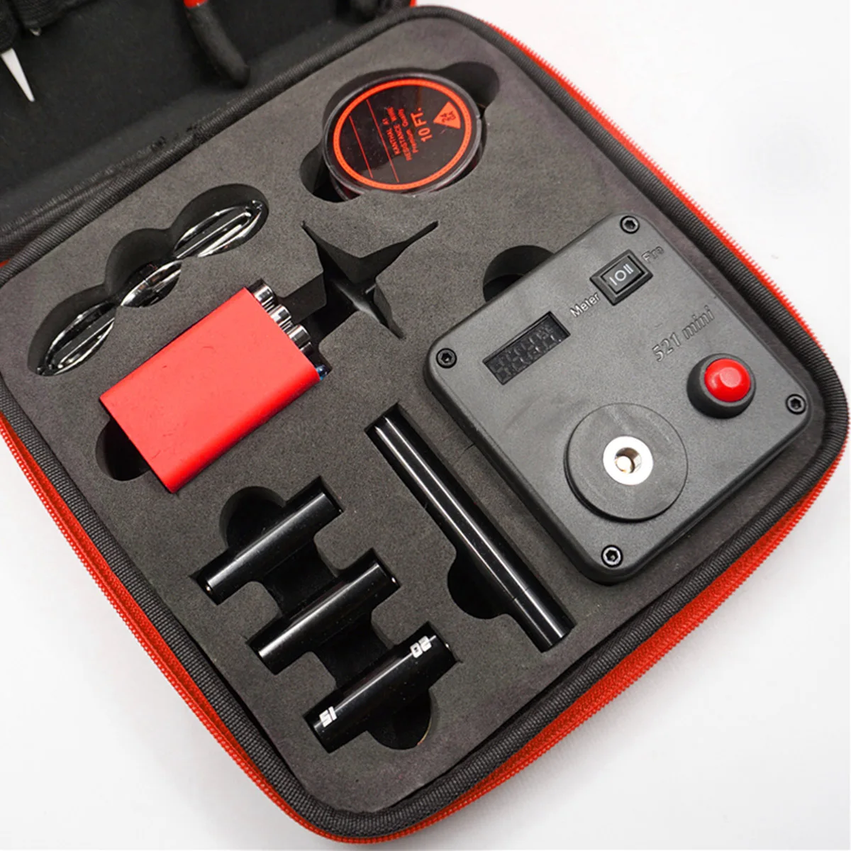 Обновленная катушка Master V3 DIY Kit All in One CoilMaster + электронная Сигарета RDA распылитель