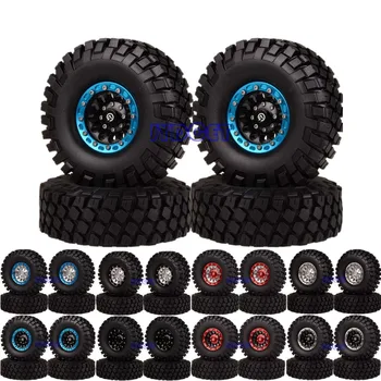 

Rock Crawler 1.9" Beadlock Wheel Rims & 112mm Super Swamper Tyre 1060-7038 For 1/10 RC Truck Rock Crawler Axial SCX10 D90 Racing