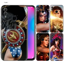 Силиконовый чехол для huawei Honor 10 9 Lite 8X 8C 8A Y6 Y7 Y9 7A рro рrime 7C 2018 2019 V20 Лига Справедливости чудо-женщина(China)