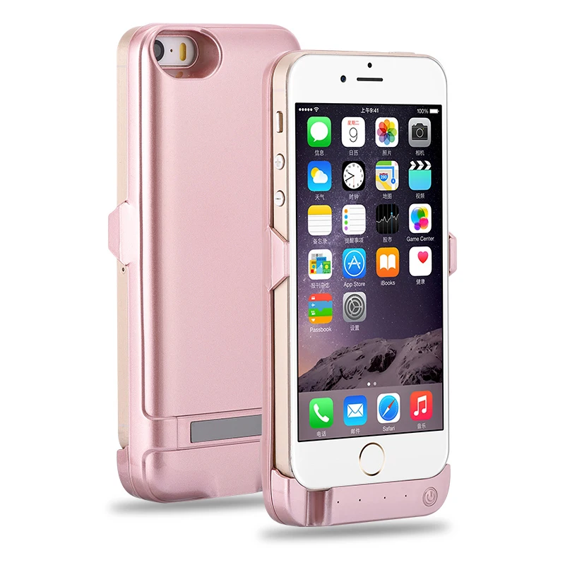 

4200mAH External Battery For iphone 5 5S SE Rechargeable Backup Charger Cover Case Power Bank Bateria Charging Case Powerbank