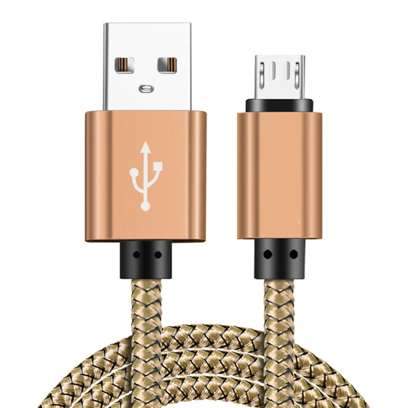 Micro USB кабель нейлоновый USB кабель для синхронизации данных для мобильного телефона Android зарядный кабель для huawei honor 8c 8x 6c 7c 7a 5x pr5co p8 p9 p10 lite