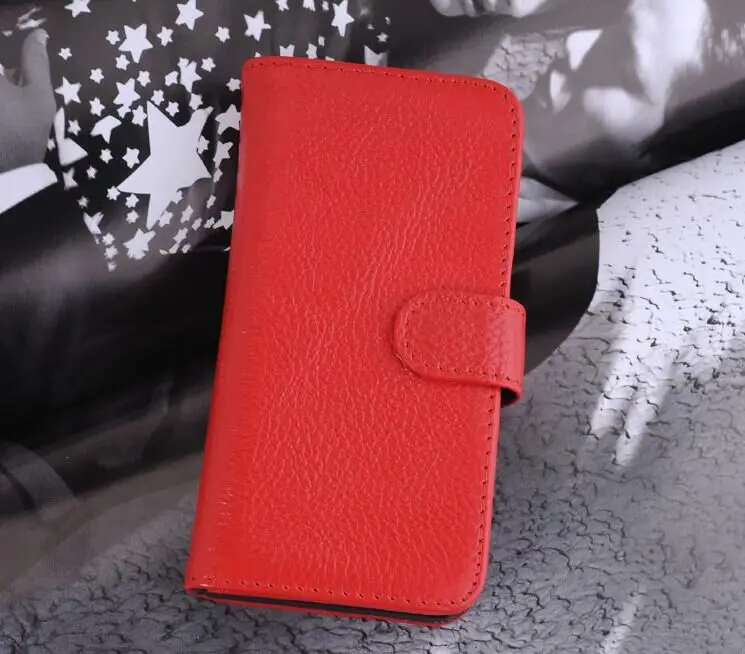 Роскошный кожаный чехол Для Doogee Homtom HT16 5 0 дюйма с двумя sim картами lizhi функцией