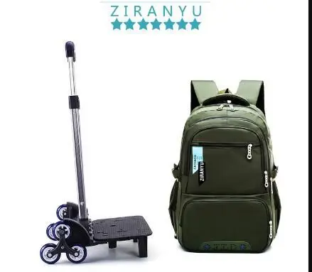 ZIRANYU школьный рюкзак с колесиками сумки для мальчиков детские рюкзаки для школы детские рюкзаки на колесиках студенческие рюкзаки с колесиками