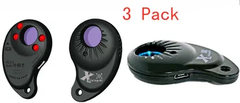 

3 Pack Device for Women Anti-Spy Lens Detectors with Rechargeable Battery One Button Operated Detection