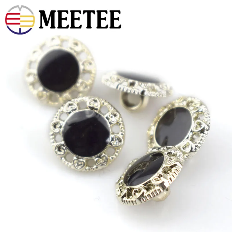 

50pcs 12mm 15mm Black Round ABS Buttons for sweater shirt Sewing Garment Supplies Accessories DIY Crafts C2-49