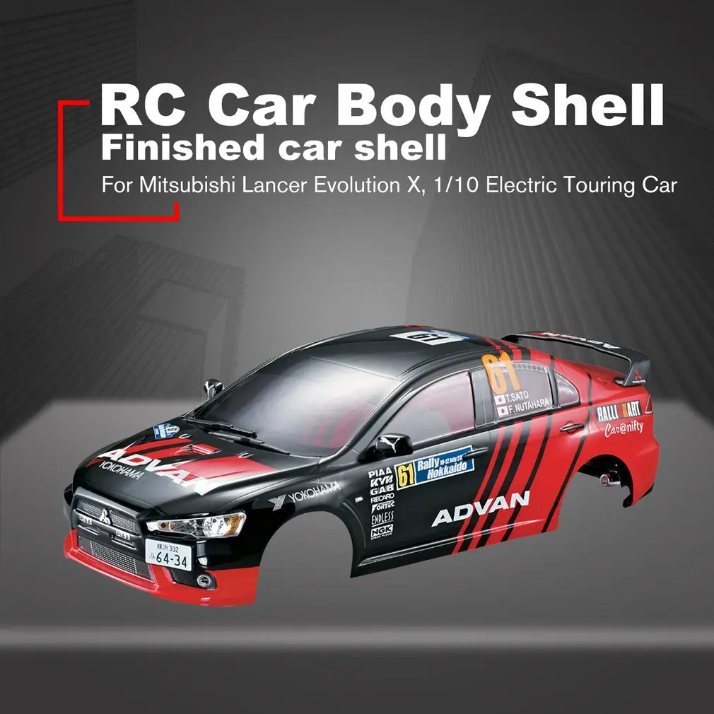 

Killerbody RC Car Body Shell Frame Kit for Mitsubishi Lancer Evolution X 1/10 Electric Touring Car RC Car Shell DIY Parts
