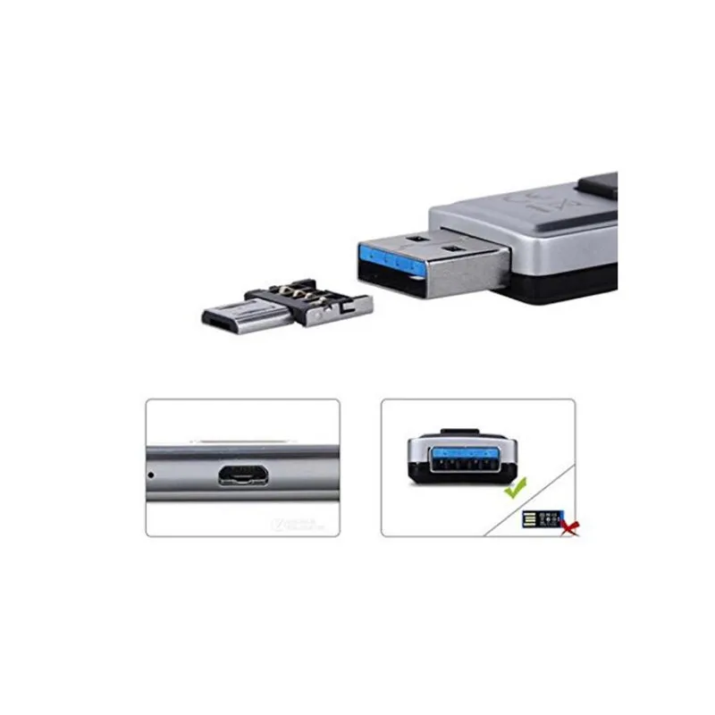 5 шт. ультра мини DM Micro USB 5pin OTG адаптер Разъем для сотового телефона планшета и