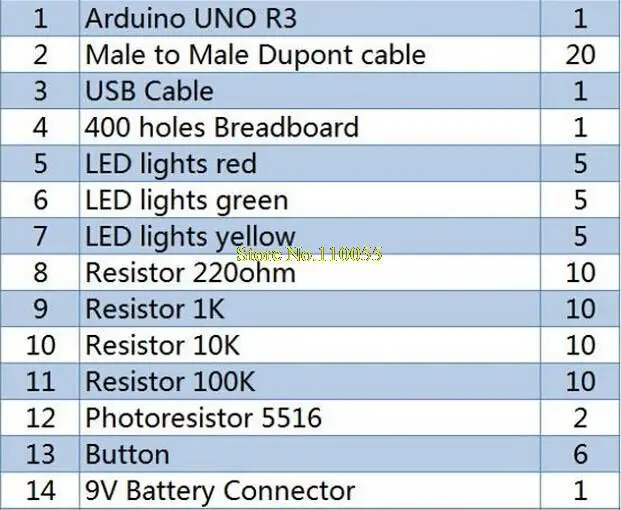 Стартовый набор UNO R3 для arduino мини макетная плата светодиодный Перемычка провод Кнопка Совместимость