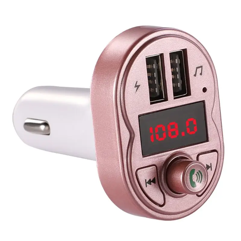 OOTDTY Bluetooth FM транмиттер беспроводное автомобильное зарядное устройство MP3 плеер