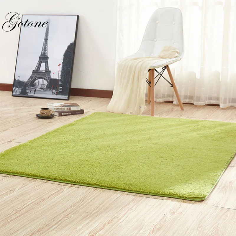 Plush Silky Carpet Mats Sofa Bedroom Living Room Bedside Anti-Slip Floor Hairy Carpets Bedroom Soft Seat Badroom Set Carpet  GT0016 (7)
