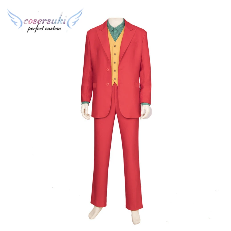 

The Dark Knight Joker Cosplay Costume Stage Performence Clothes , Perfect Custom for You !